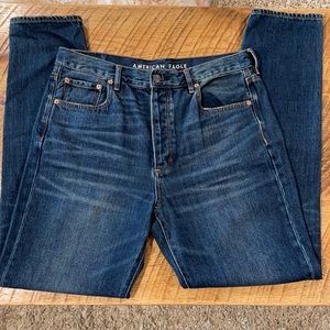 High rise girlfriend American eagle jeans